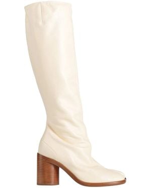 Maison Margiela Zip Fastening Boots - White