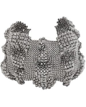 Brunello Cucinelli Jewellery Decorative Open Bracelet - Grey