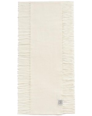 TOTEME Cashmere Tassel Scarf Off - White
