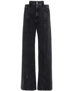 Maison Margiela Wide-Leg Five-Pocket Jeans - Blue