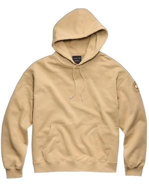 Canada Goose Logo Patch Hoodie - Natural