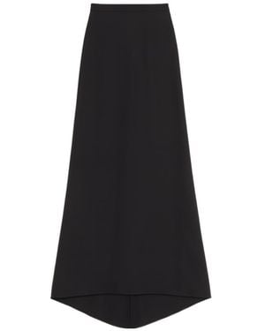 Valentino Long Cady Couture Skirt - Black