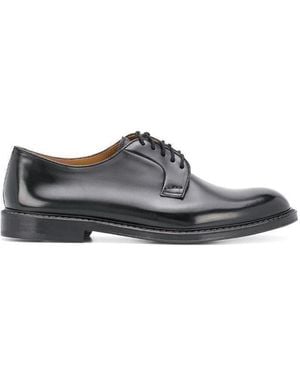 Doucal's Almond Toe Lace-Up Derby Shoes - Multicolour