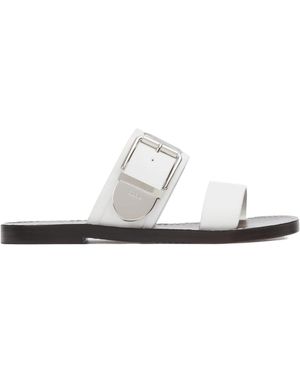 Chloé Rebecca Slides - White
