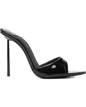 Le Silla Stiletto Heeled Sandlas - Black