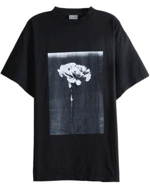 Balenciaga The Song Of The Highest Tower Oversized T-Shirt - Black