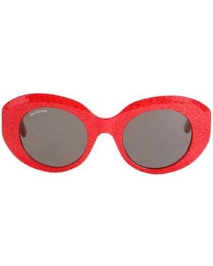 Balenciaga Sunglasses - Red