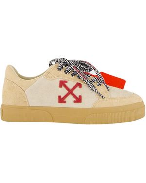 Off-White c/o Virgil Abloh Vulcanized Low Leather Trainers - Multicolour