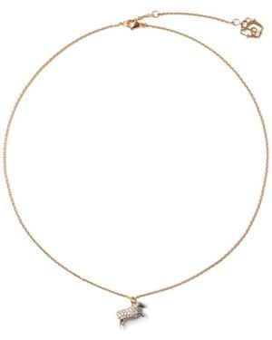 Burberry Sheep Charm Necklace - White