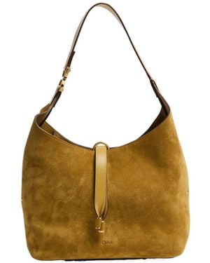 Chloé Marcie Shoulder Bag - Metallic