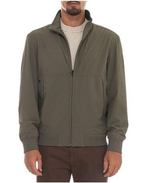 BOSS Zip-Up Jacket - Brown