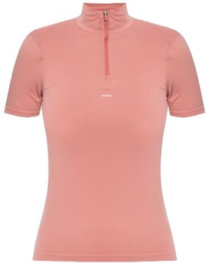 PANGAIA Short-Sleeved Tops - Pink
