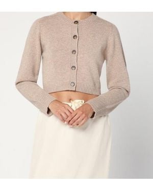 Loulou de Saison Round-Neck Jumper - Natural