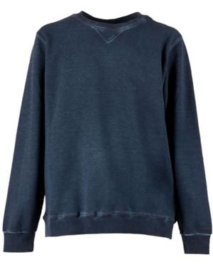 Dondup Crewneck Regular Fit Sweatshirt - Blue