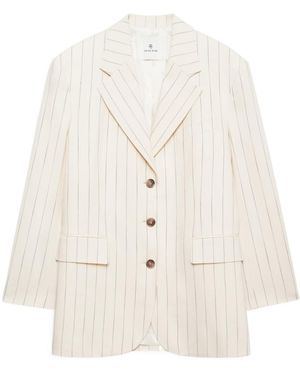 Anine Bing Sara Blazer - White