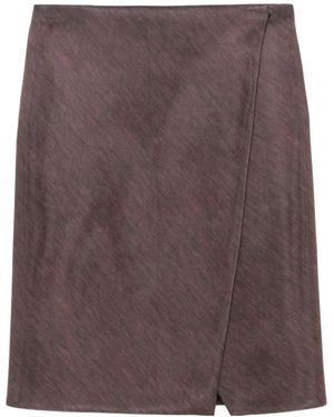 Philosophy Di Lorenzo Serafini Wrap Skirt - Brown