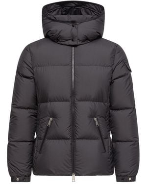 Moncler Fourmines Hooded Short Down Jacket - Black