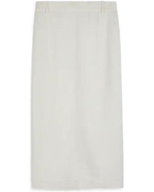 Tod's Midi Skirt - White