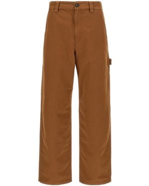 A.P.C. Fergus Straight Leg Pants - Brown