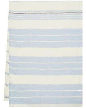 Ferragamo Check Stole - White