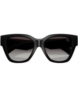 Burberry Eyewear Square Frame Sunglasses - Black
