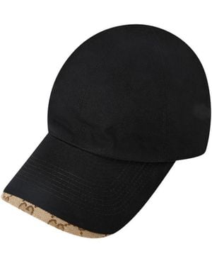 Gucci Cotton Baseball Cap - Black