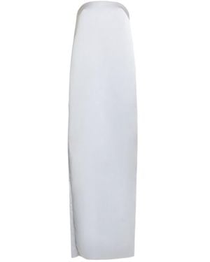 16Arlington Off-The-Shoulder Split Skirt - White