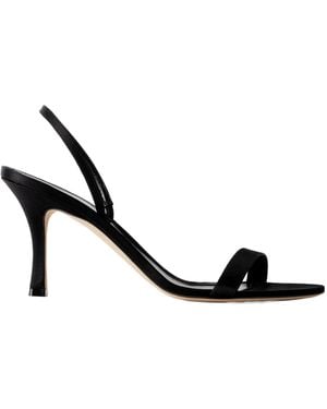 The Row Ella High-Heeled Sandals - Metallic