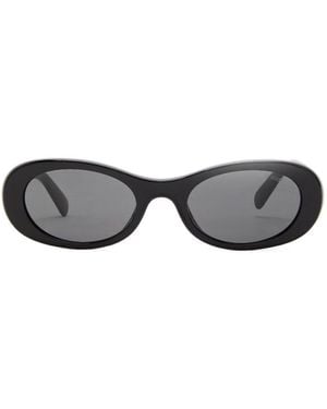 Miu Miu Casual Oval Sunglasses - White