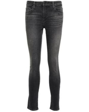 AG Jeans Slim-Fit Mid-Rise Jeans - Grey