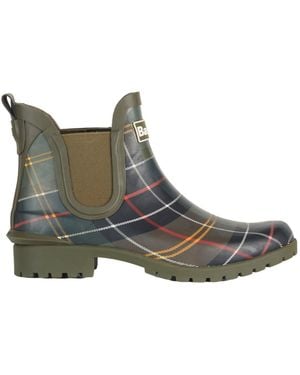 Barbour Stretch Chelsea Boots - Green