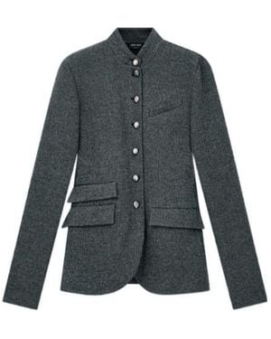 Giorgio Armani Slim-Fit Blazer - Gray