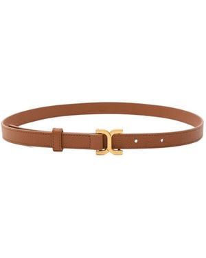 Chloé Thin Strap Casual Belt - White