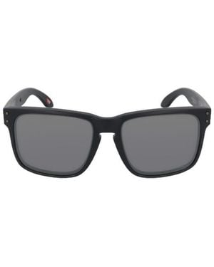 Oakley Square-Frame Logo-Embellished Sunglasses - Grey