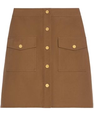 Celine Short Skirt - Brown
