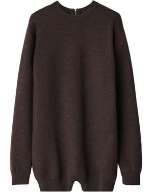 Lemaire Relaxed Crewneck Jumpsuit - Brown