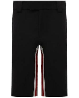 Prada Striped Shorts - Black