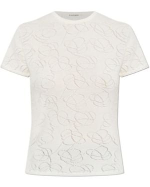 By Malene Birger Short-Sleeved T-Shirt - White