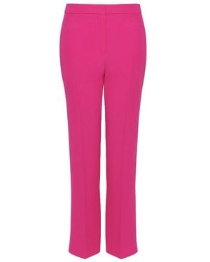McQueen Slim Fit Tailored Pants - Pink