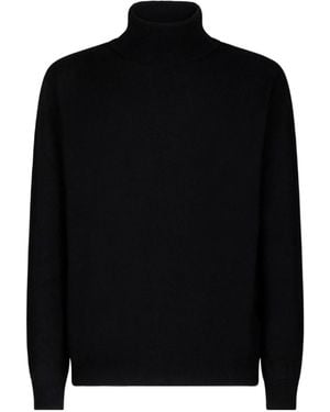 Dondup Turtleneck Long Sleeve Jumper - Black