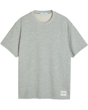 Givenchy Logo Cotton T-Shirt - Gray