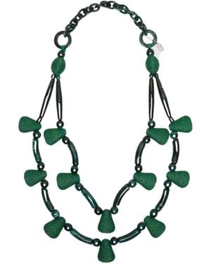 Weekend by Maxmara Bijoux Beaded Necklace - White