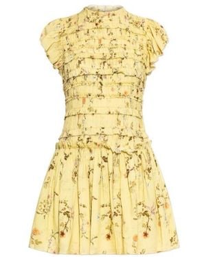 AllSaints Patterned Dress - Yellow