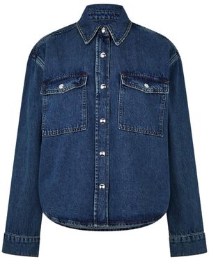 Anine Bing Paxton Shirt - Blue