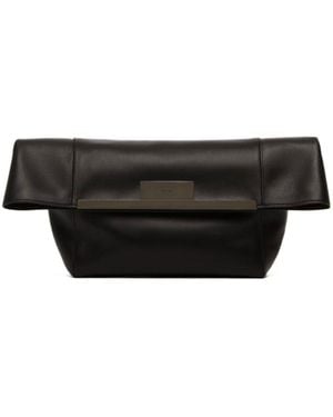 【Max Mara】CLASPS EXTRA-SMALL LEATHER CLUTCH BAG Leather clutch bags | Max Mara