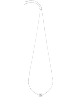 Loewe Logo Necklace - White