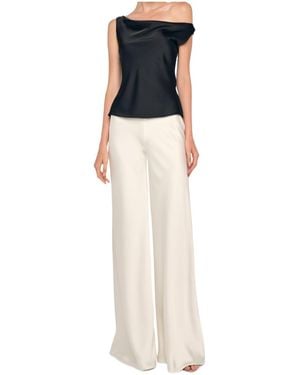Norma Kamali Drop Shoulder Maria Top - Blue