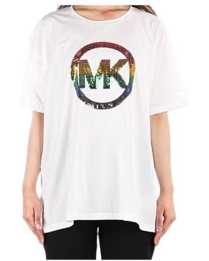 Michael Kors Short Sleeve T-Shirt - White