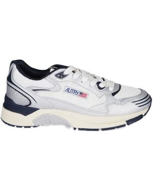 Autry Hyperway Mesh Panel Trainers - White