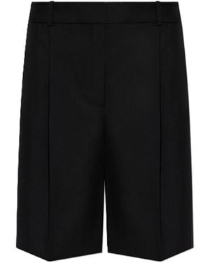 Rohe Pleated Bermuda Shorts - Black